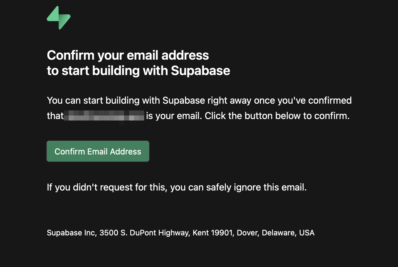 Supabaseのサインアップ後の自動送信メール
